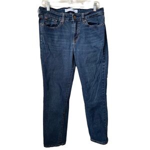 LEVI’S Women’s Medium Blue Wash Straight Leg Cotton Poly Elastane Jeans